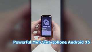 4.18 Inch Mini Smartphone Android 15 MediaTek Helio G81 Octa Core Dual Nano SIM Triple Slot 4GB+64GB